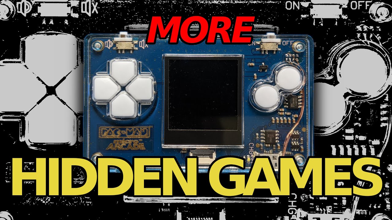 Hacking a PAC-MAN Micro Arcade