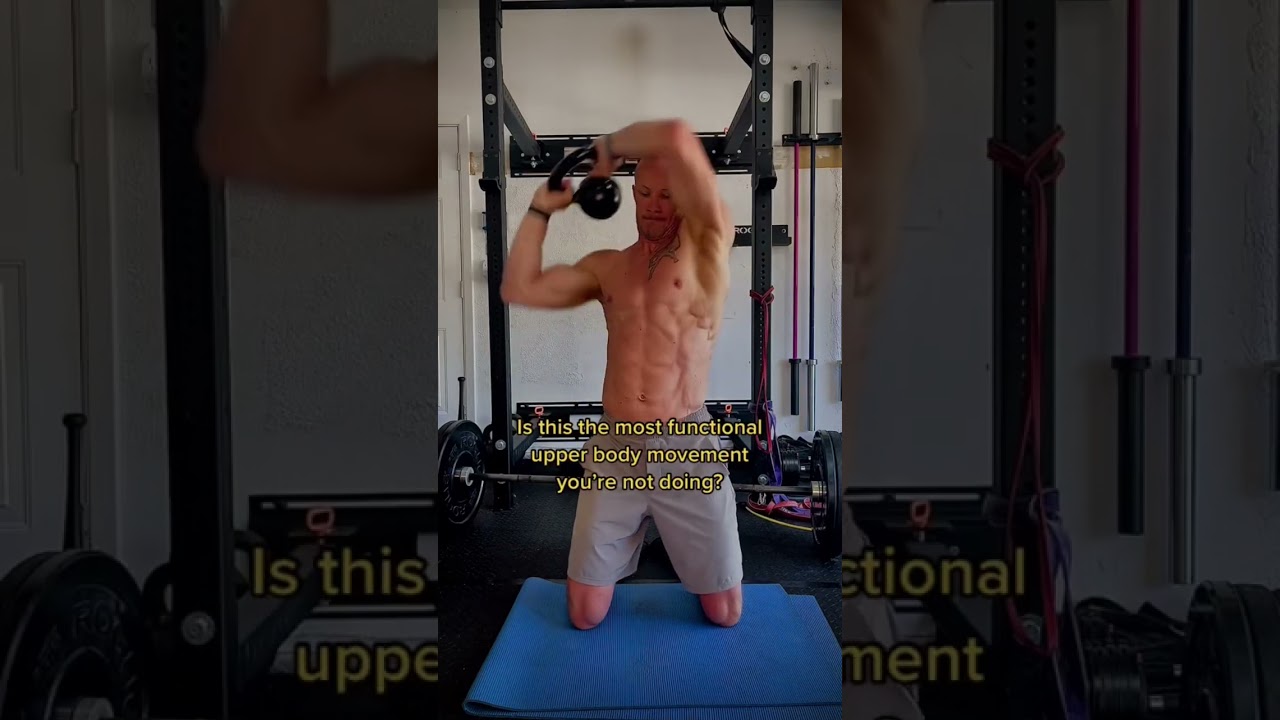 Is the kettlebell halo chop the most functional upper body movement for healthy shoulders & core?