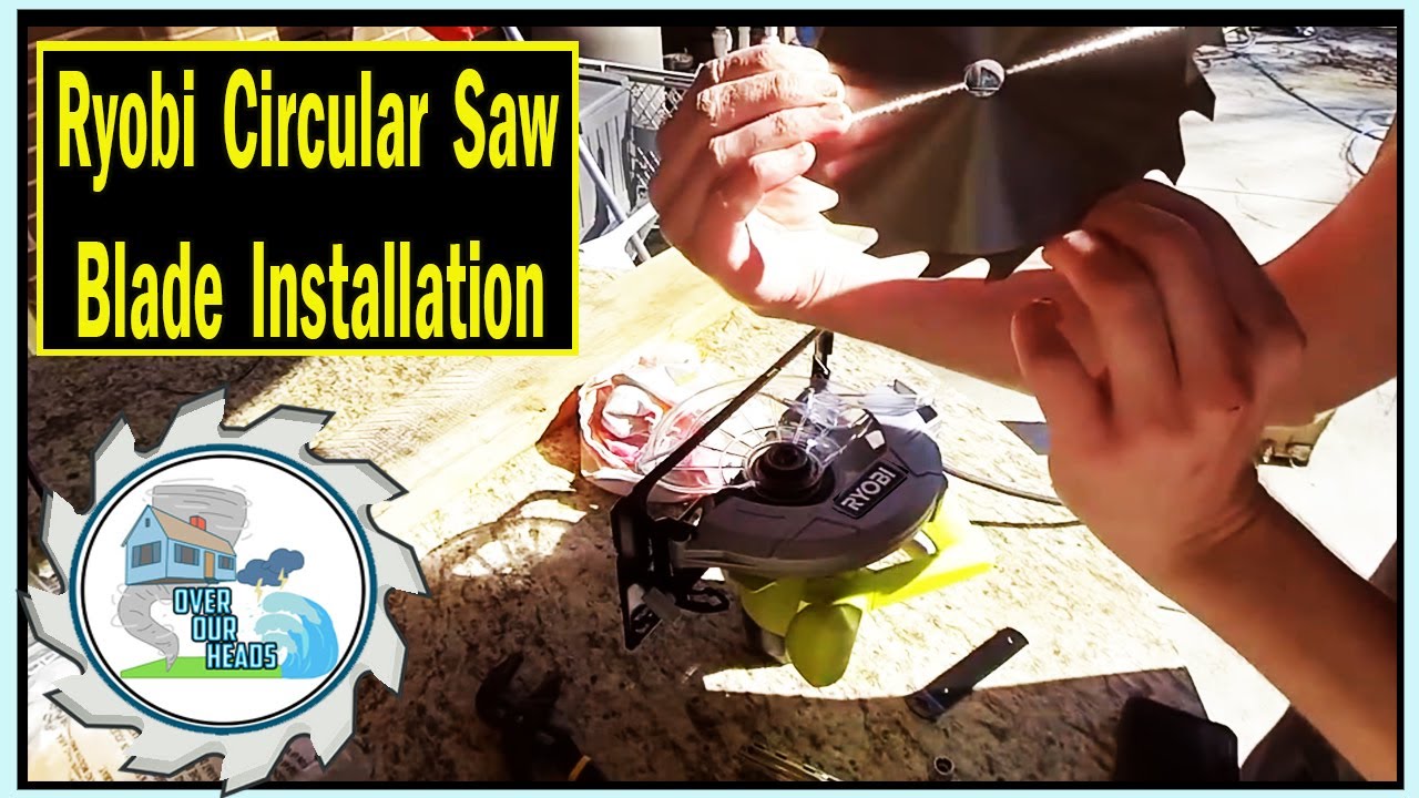 Putting the Blade into a Ryobi 7 1/4