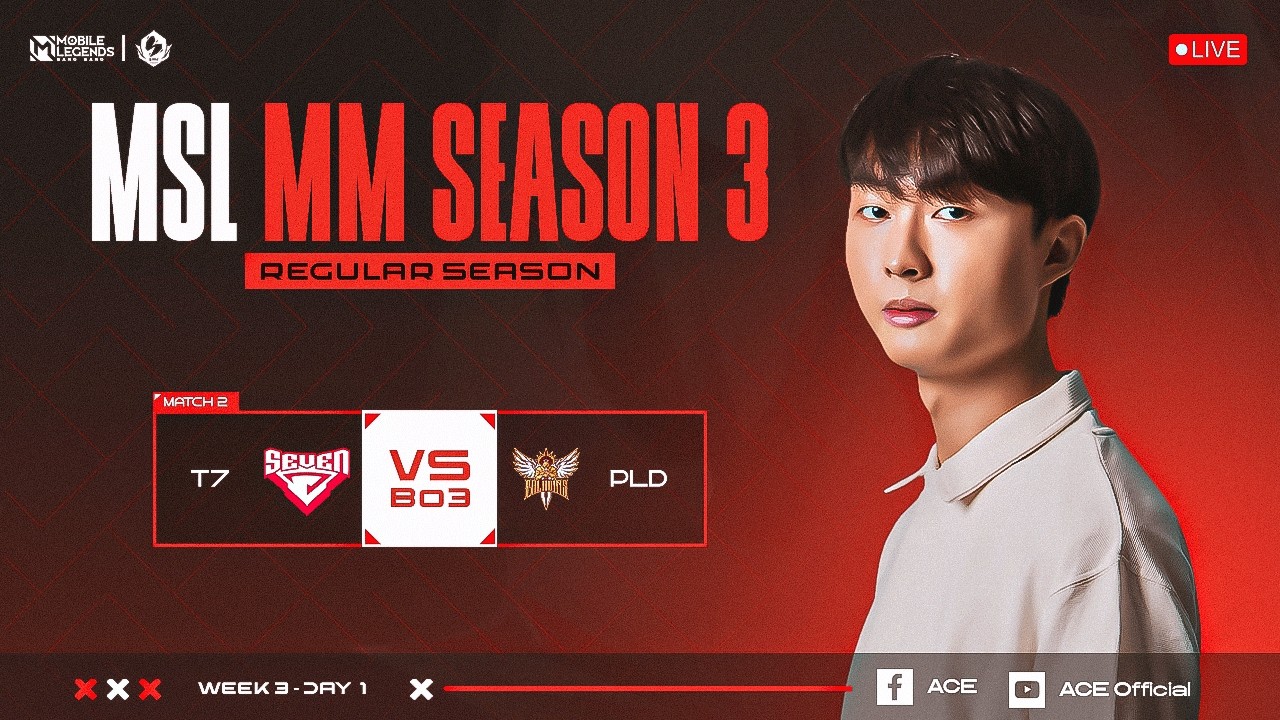 msl season 3 week 3 day 1Official Burmese 🇲🇲 restream by ACE team seven vs PLD bo3