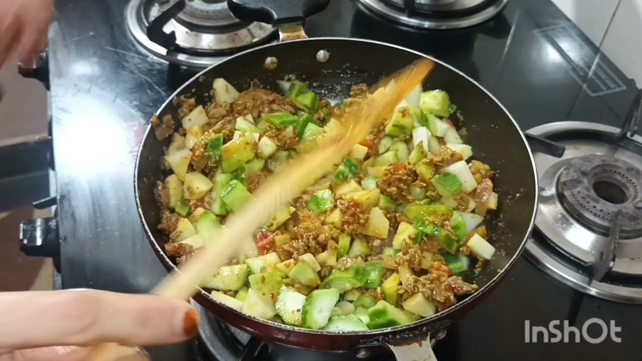 Turi# Aloo qeema #ki sabji