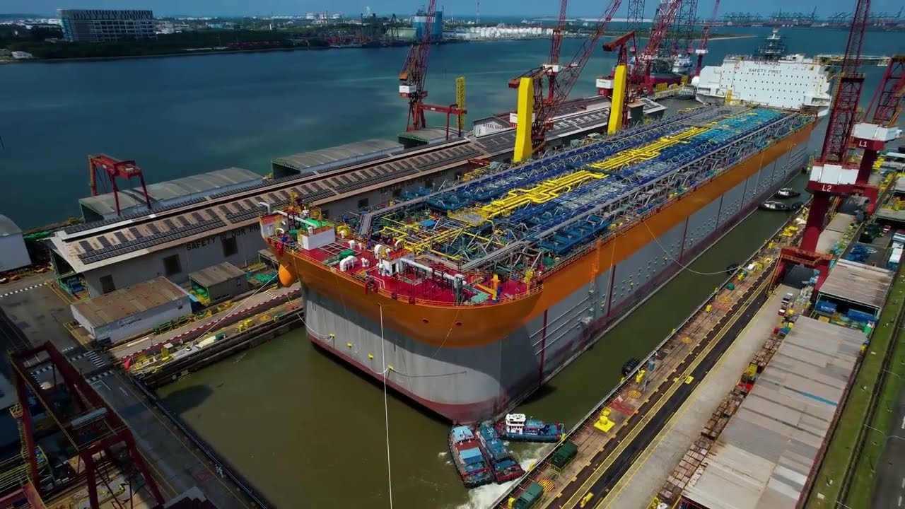 FPSO Jaguar enters Dry Dock in Singapore