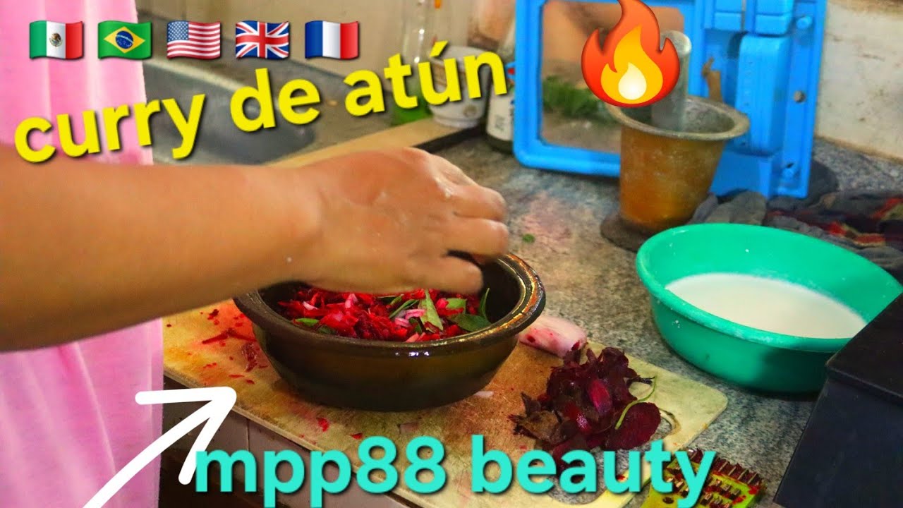 Cómo añadir especias al curry de pescado 🇲🇽 /mp88/How to add spices/mpp88 beauty / @mpp88beauty 