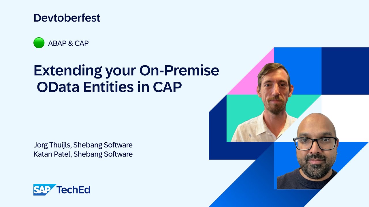 Extending your On-Premise OData Entities in CAP