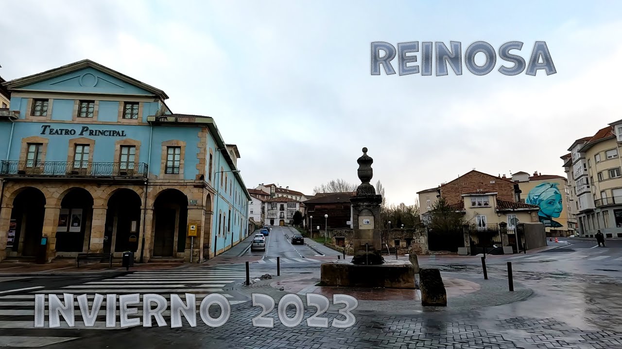 REINOSA escapada de un dia  INVIERNO 2023 . Capital de la comarca de Campoo. Nacimiento el Río Ebro