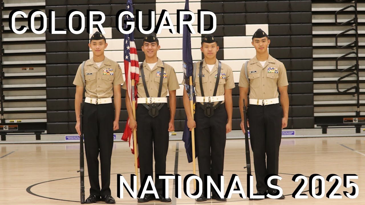 Pacifica Black Color Guard | Navy JROTC Nationals 2025
