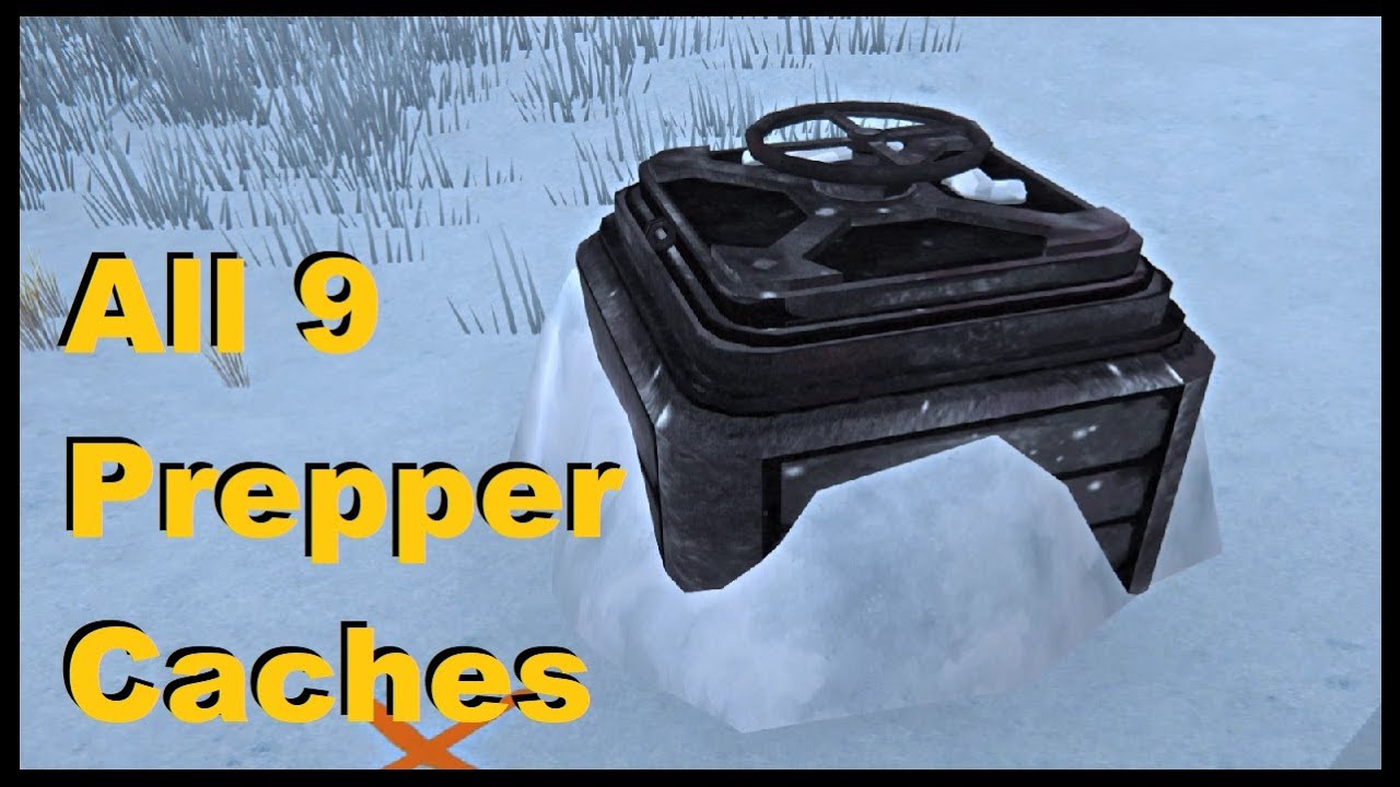 The Long Dark - All Prepper Caches Located