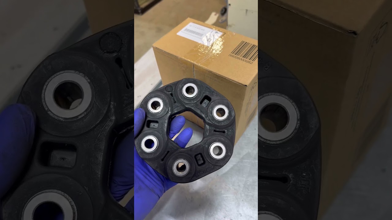 36k mile G30 BMW 540i with a worn guibo flex disk. Replace yours before it breaks you diff spines.