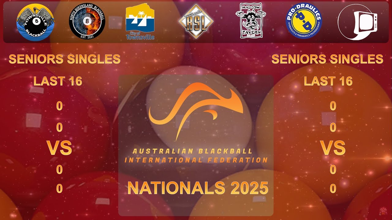 Seniors Singles - Last 16 - ABIF NATIONALS 2025