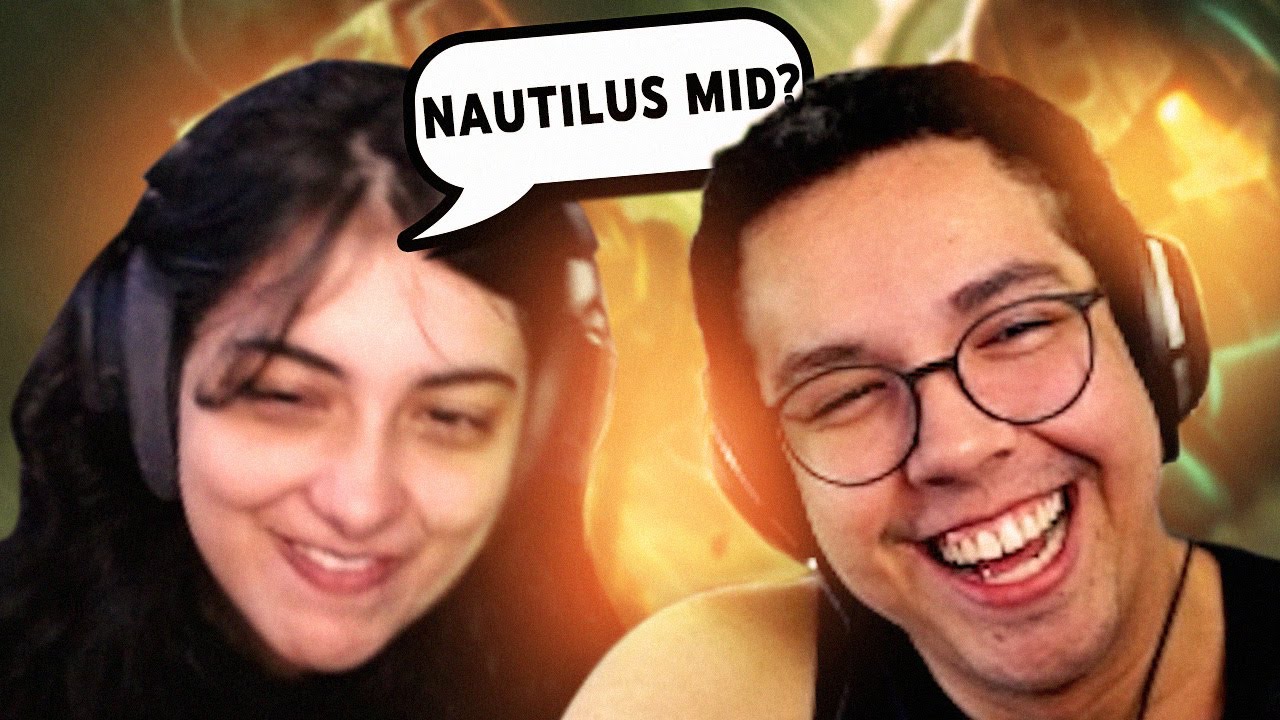 A RIOT SABOTA QUEM JOGA DUO! - JOGUEI DE NAUTILUS MID DUO @yullalol