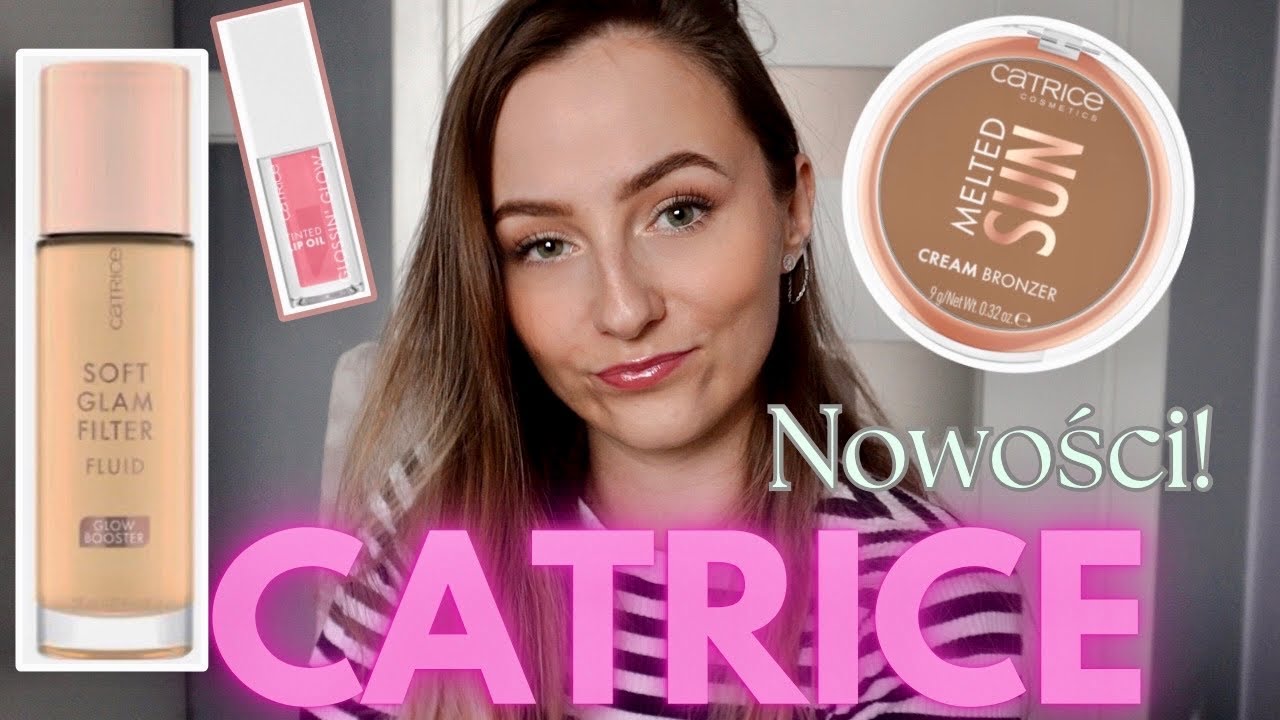 Catrice Soft Glam Filter ✨ Kremowy bronzer i olejek do 💋  NOWOŚCI 💕