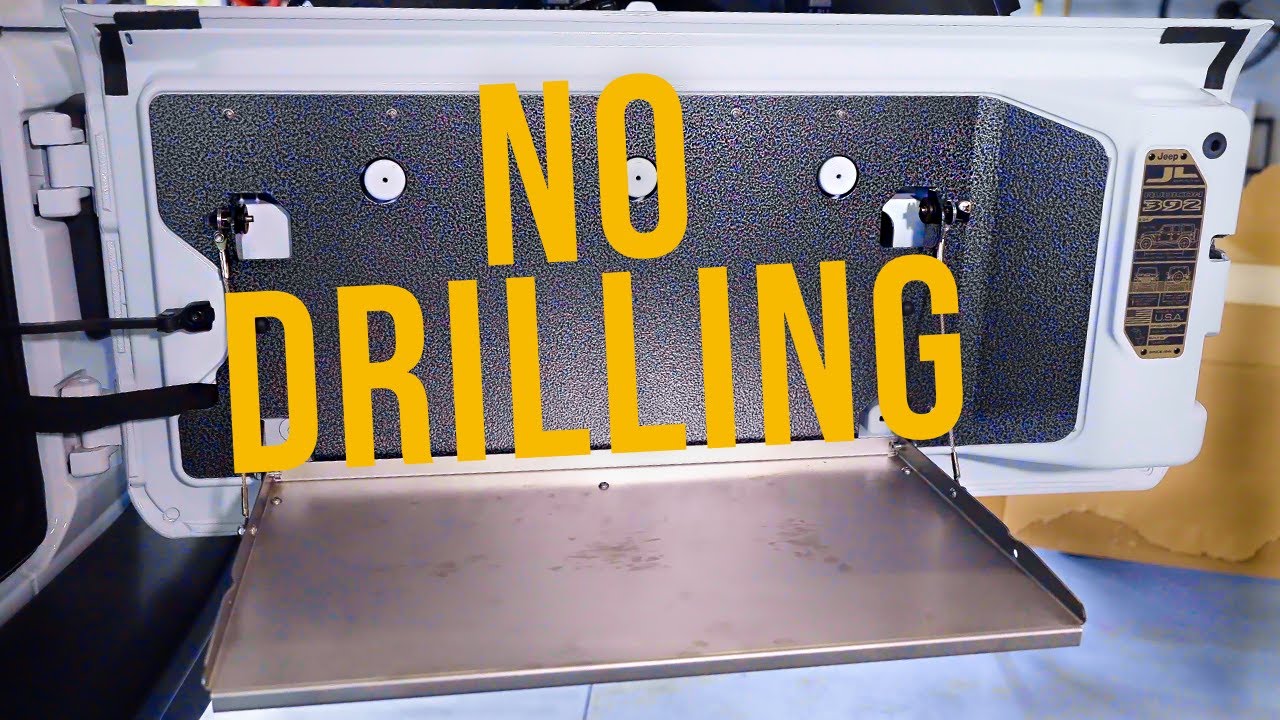 How to Install Jeep JL Tailgate Table