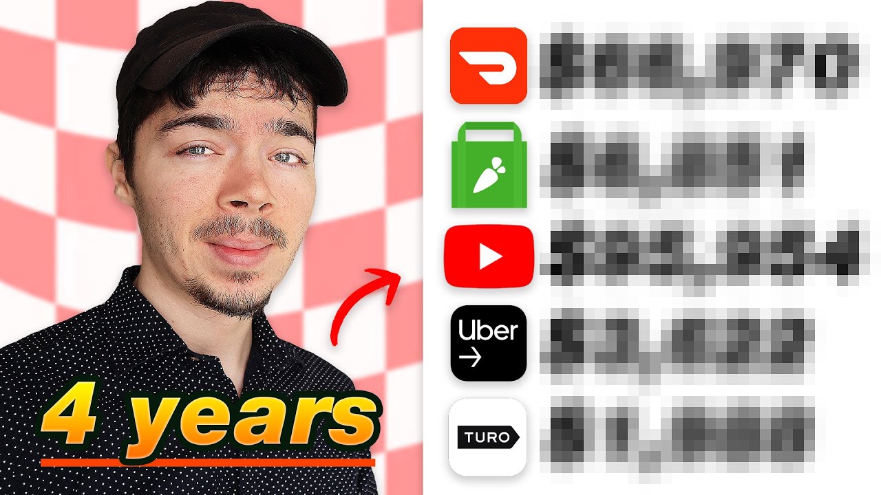 Сколько я заработал за 4 года DoorDashing и YouTube