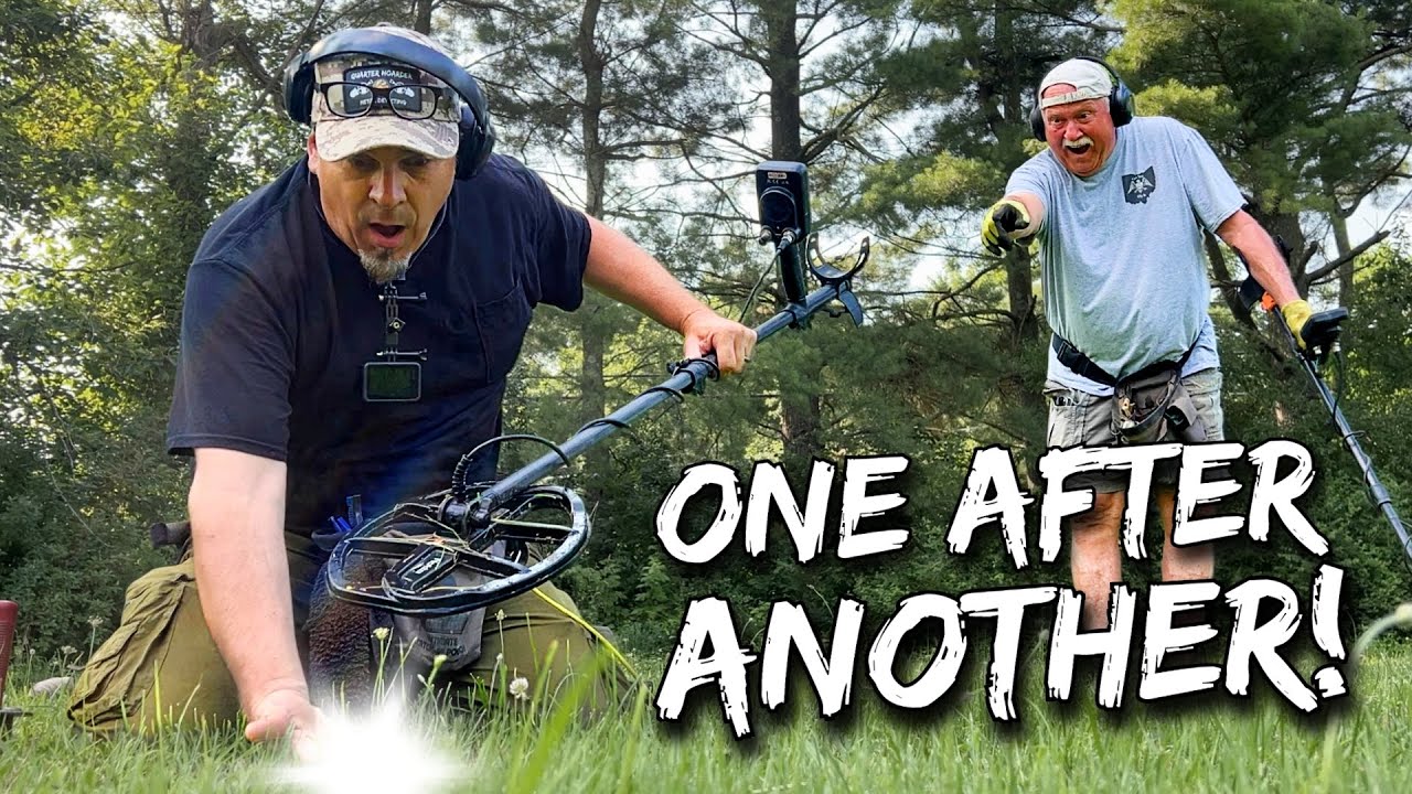 Silver Stampede! - We Didn’t Expect THIS Much Treasure Metal Detecting One Old Yard!