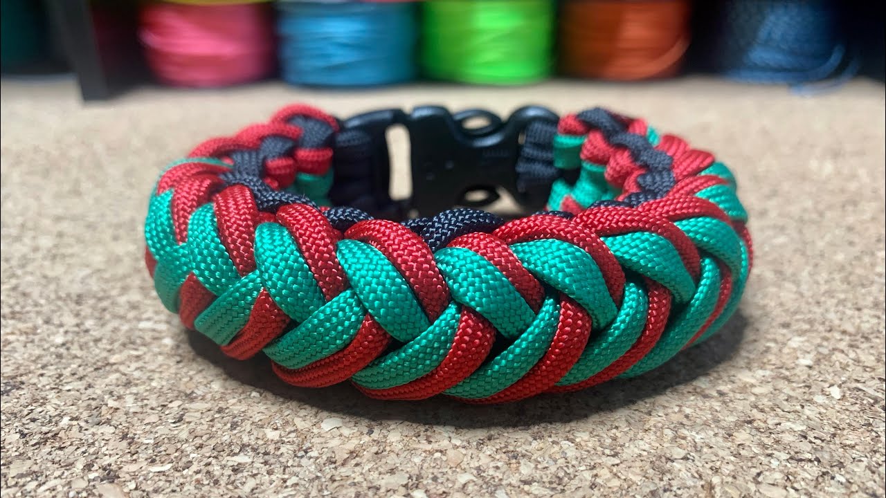 Modified Tao Tao Falls paracord Bracelet (Cetus).