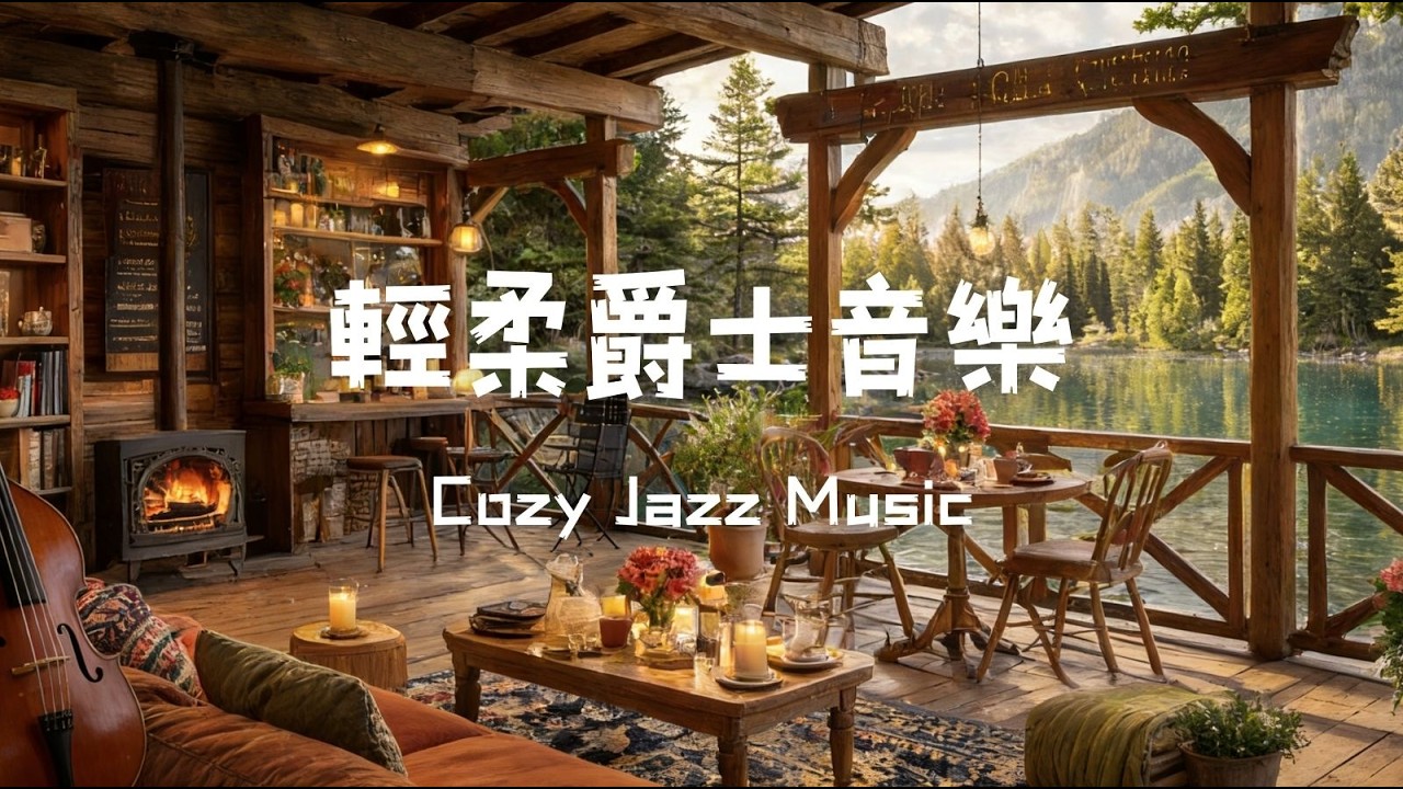 【1小時深度專注音樂】冬日爵士鋼琴・壁爐白噪音｜水豚陪伴・效率翻倍｜讀書工作必備背景音