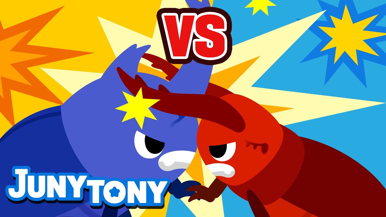 Besouro Rinoceronte vs Besouro Pin&ccedil;a | Que Ganhe O Melhor! | JunyTony em Portugu&ecirc;s