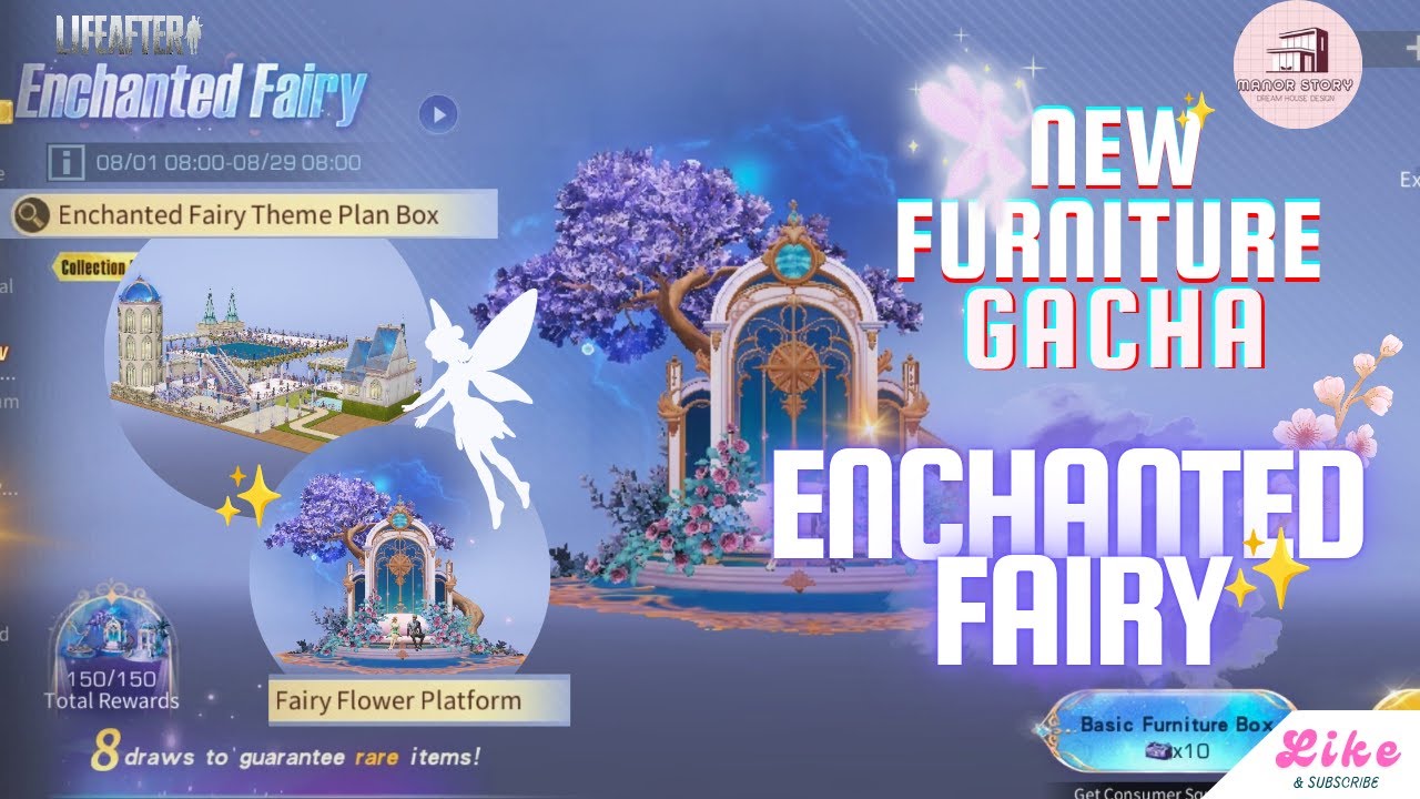 LifeAfter | Enchanted Fairy Gacha 17k+ Feds🧚🏻‍♀✨ | New Theme Plan Box Unlocked! 🏡