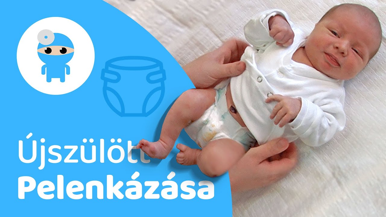 ÚJ 🔴 Újszülött PELENKÁZÁSA  - Babadoktor