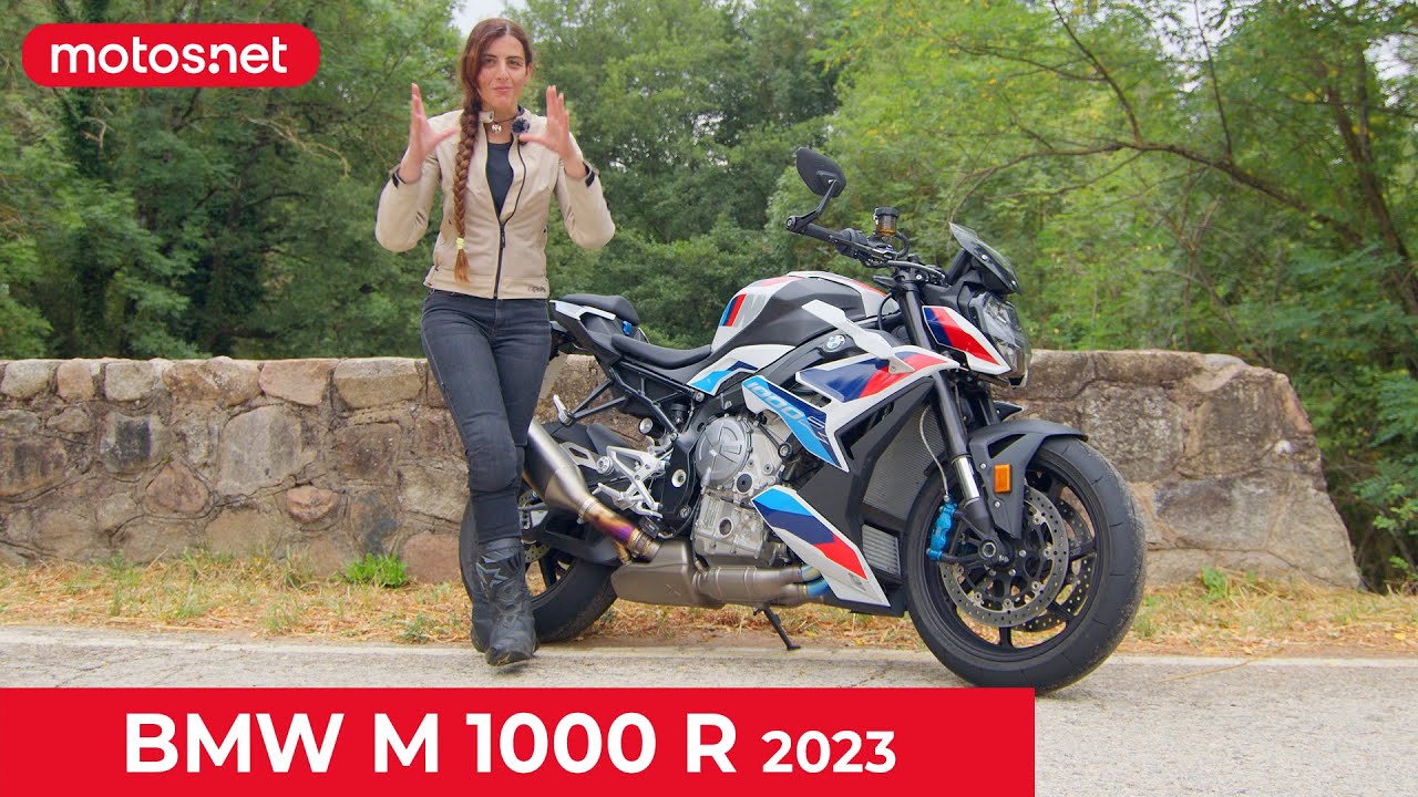 ¡Prueba a fondo! | BMW M 1000 R 2023 / Test en carretera y circuito / Review español 4K / motos.net