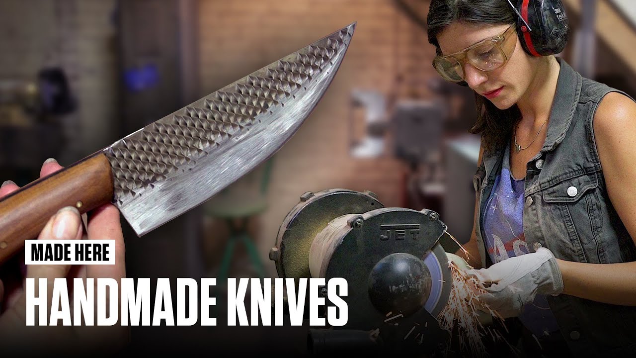 Handmade Knives With Chelsea Miller | MADE HERE | Popular Mechanics