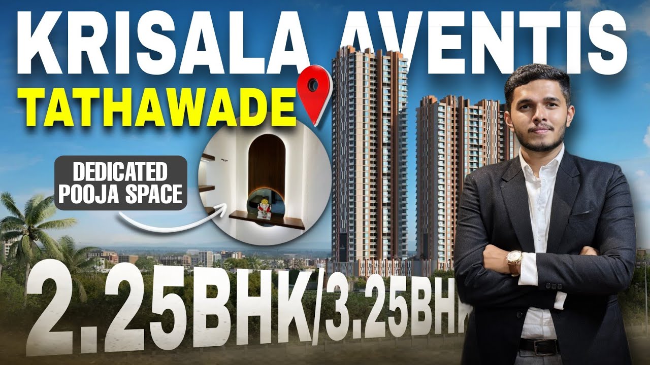 KRISALA AVENTIS Tathawade | Live Project Review | Show Flat Tour & Pricing Offers (Big Heart)