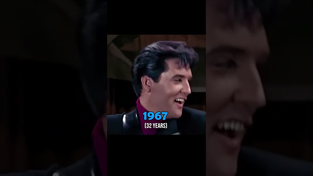 Elvis Presley through the years