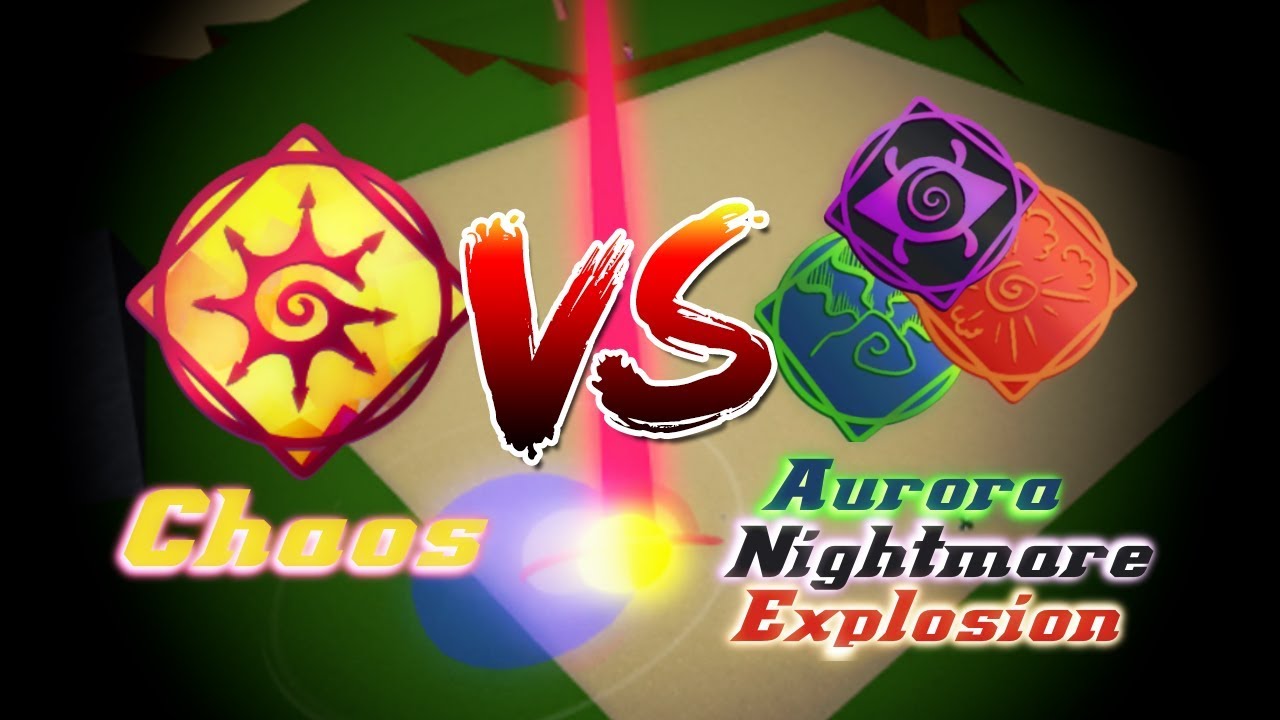Chaos vs Explosion, Nightmare and Aurora | Elemental Battlegrounds