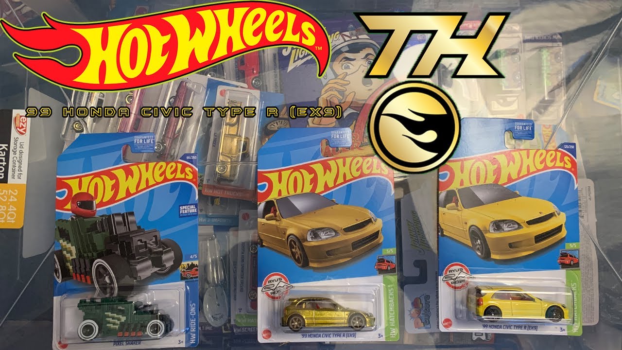 HIDING HOT WHEELS CASE | FINDING SUPER TREASURE HUNT 99 HONDA CIVIC TYPE R (EK9)