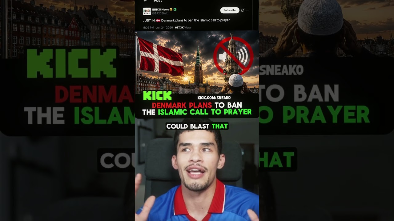 Denmark Plans To Ban The Islamic Call To Prayer! @LIVESNEAKO