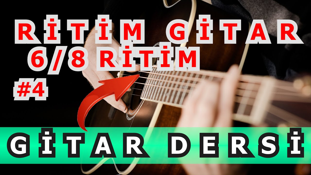 Selim Işık Gitar Dersi 59 - Dünyanın Tüm Ritimleri 4 (6 8 Ritim)