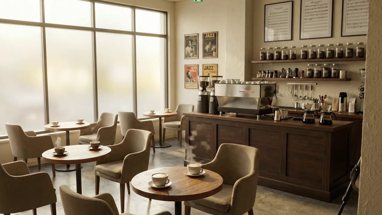 봄날을 더 부드럽게 만드는 카페 재즈 ☕🌼