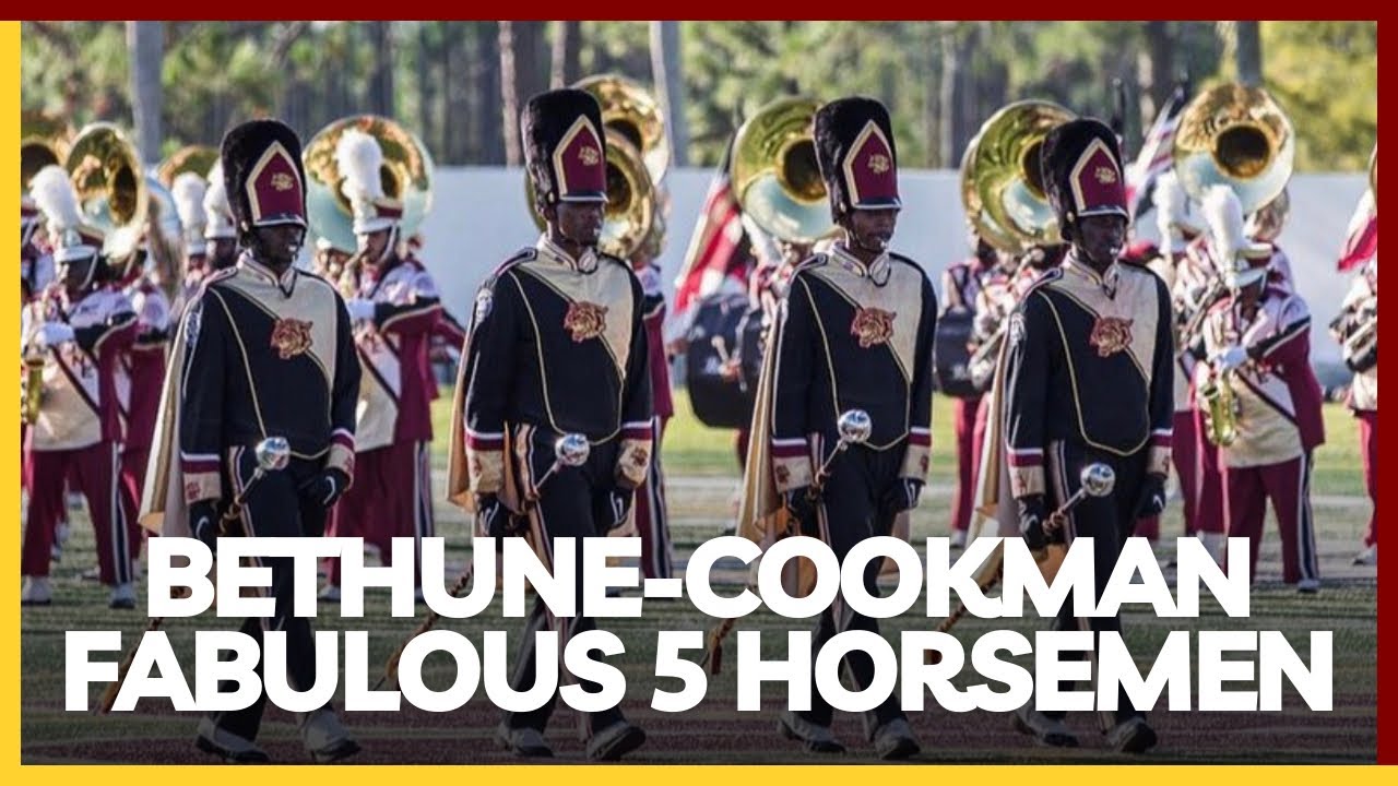 Bethune-Cookman Fabulous 5 Horsemen Drum Majors