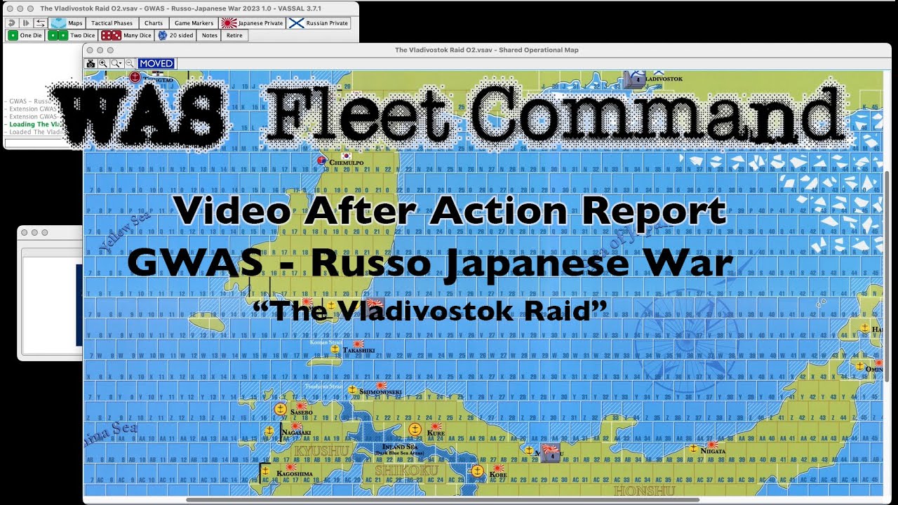 GWAS Video AAR - Russo Japanese War - The Vladivostok Raid