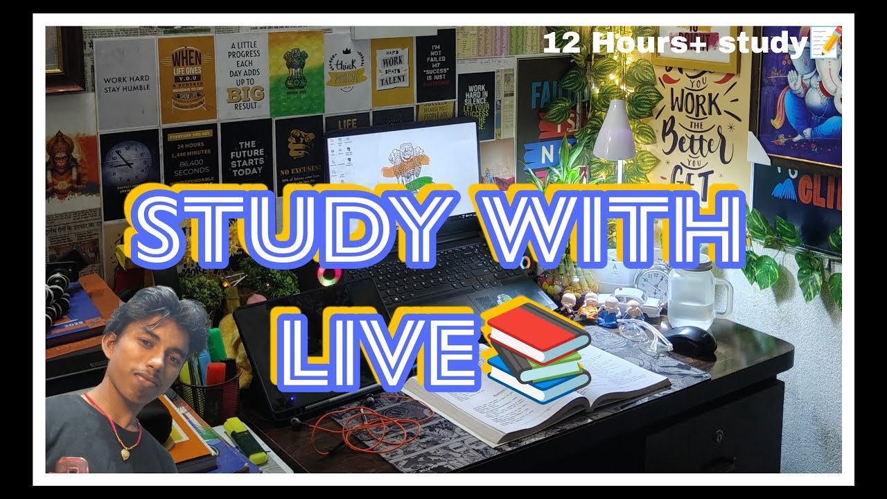 ⏰Study with ME Live📚 || POMODORO 60/10 🍎✨ (silent study-No music)🪵|BOARDS|UPSC|SSC|NEET| #livestudy