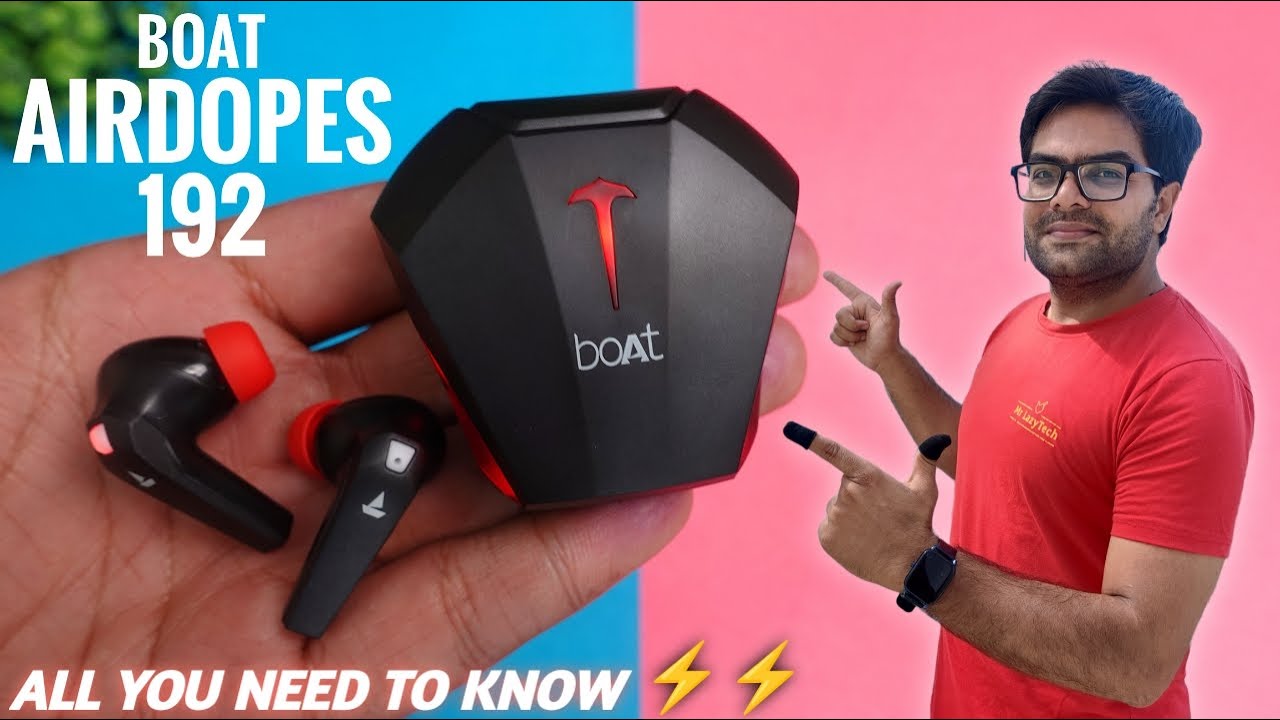 Игровые наушники boAt Airdopes 192: идеальны для игр и звонков ⚡⚡ Полная проверка ⚡⚡