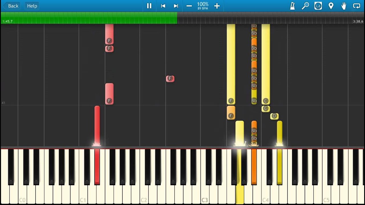 The Lion King - Circle of Life - Piano Tutorial - Synthesia Cover