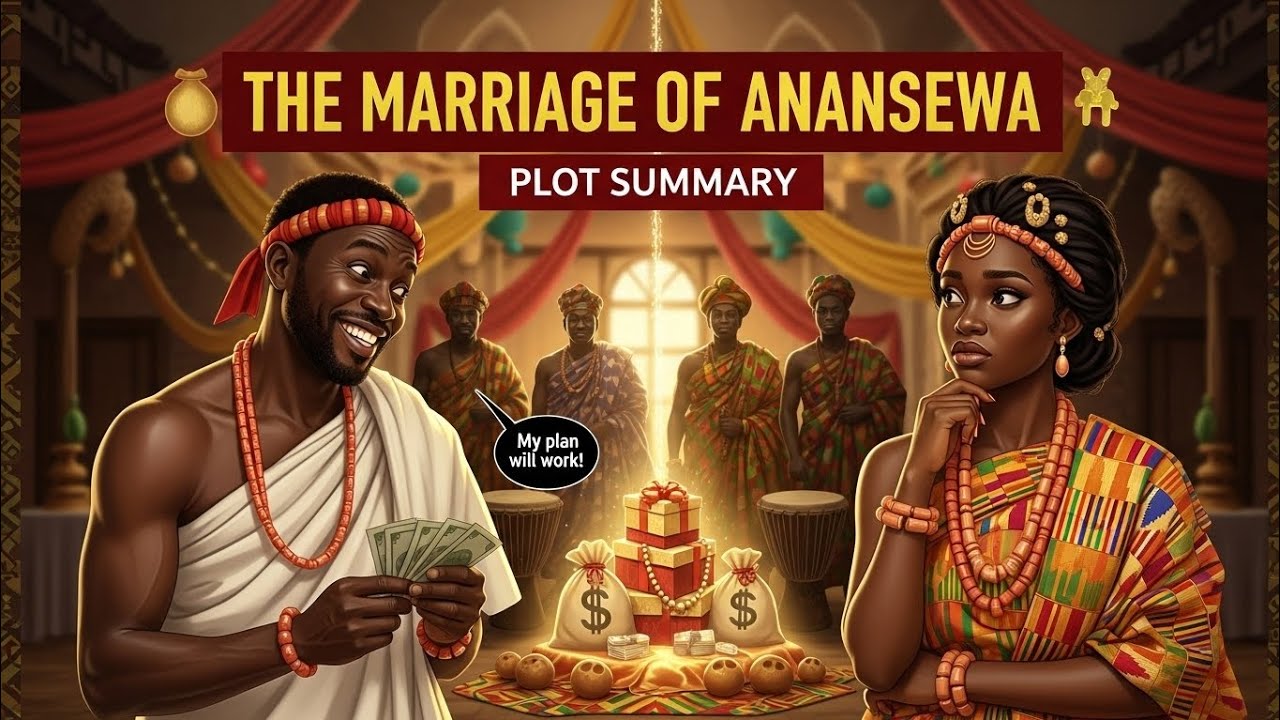 THE MARRIAGE OF ANANSEWA: PLOT SUMMARY 