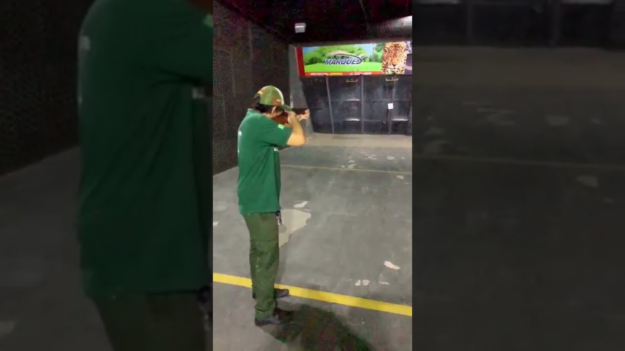 Espingarda de socar pelo cano, tiro de precis&atilde;o !