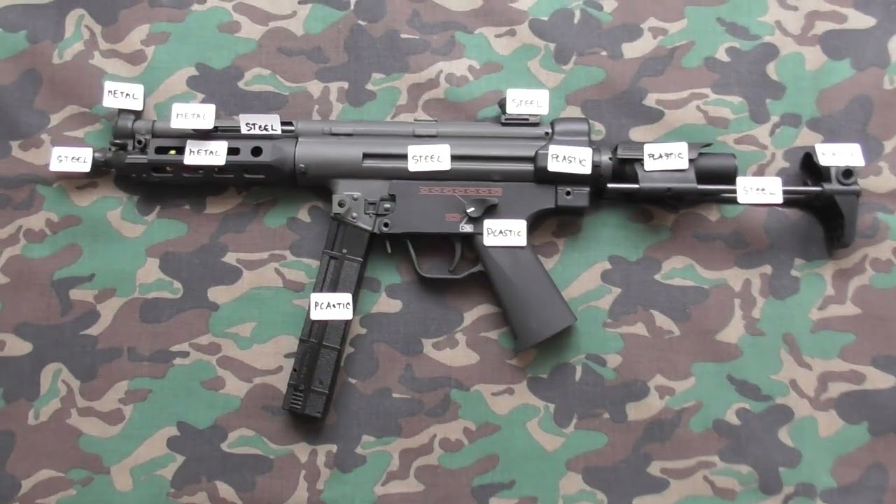 BOLT MP5 SWAT MPD B.R.S.S. AEG & chrono.