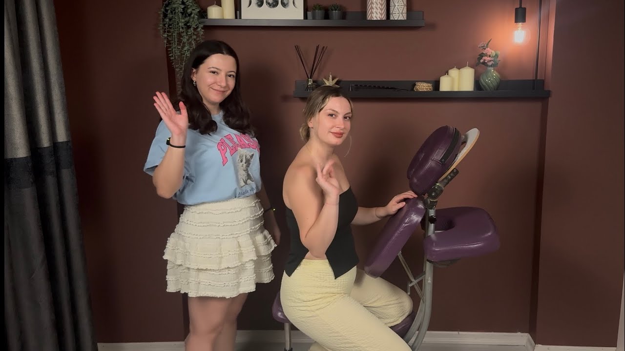 ASMR Sleep Therapy Massage I Slow Massage I Lady Gamze