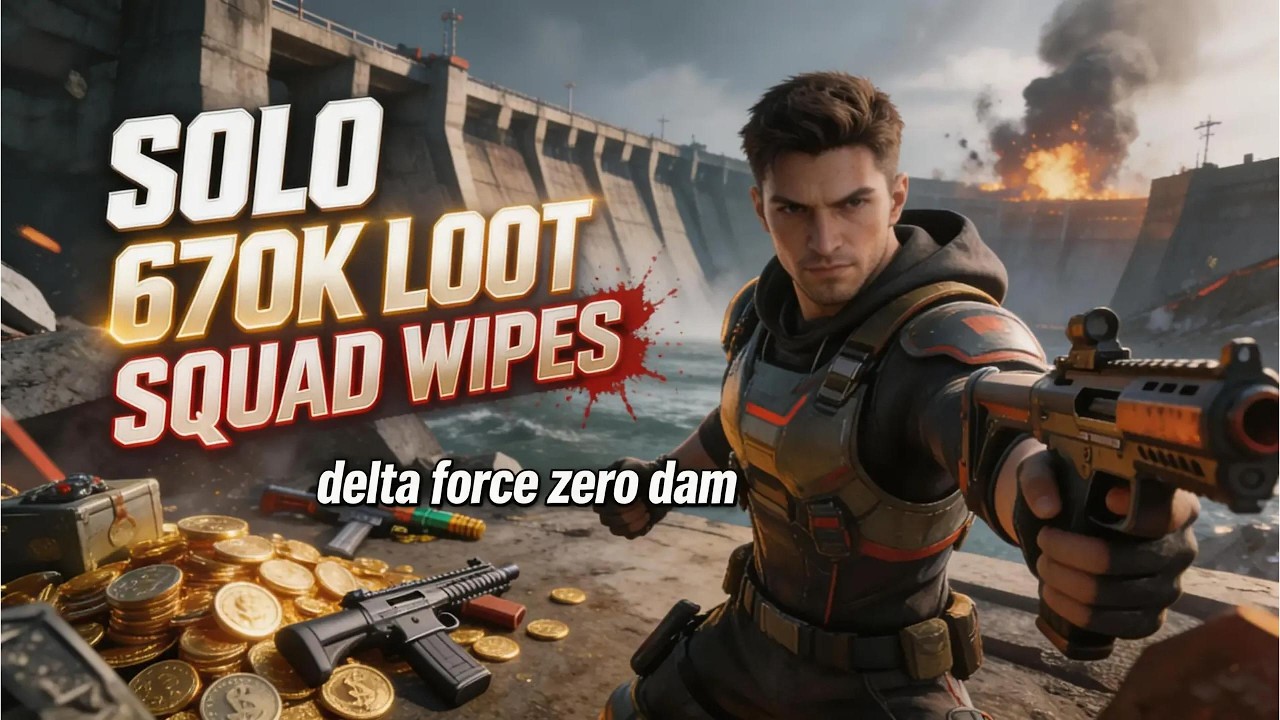 670k solo loot run and 2 squad wipes right at the start