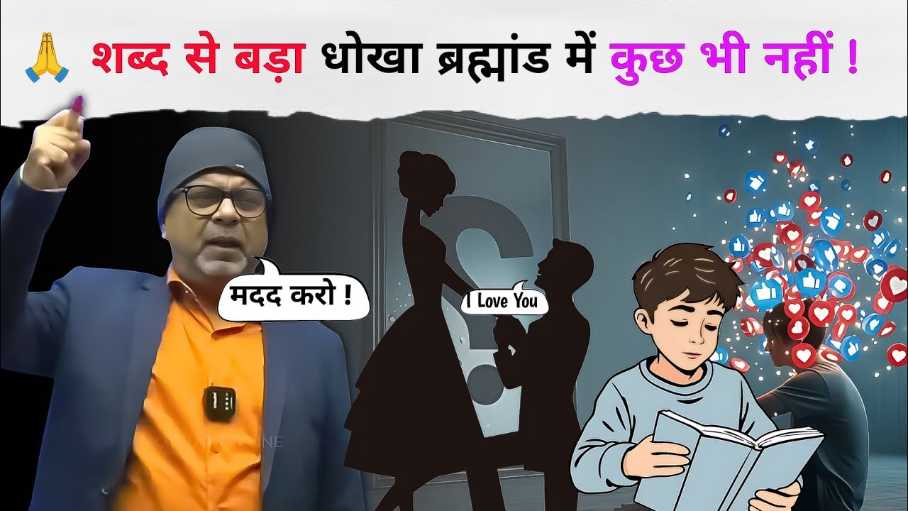 शब्द से बड़ा धोखा ब्रह्मांड में कुछ भी नहीं ।। Guidance by avadh ojha sir motivational video 