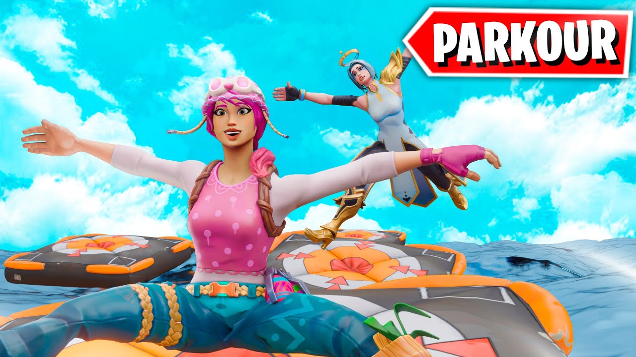 PARKOUR de VERANO FORTNITE PARKOUR