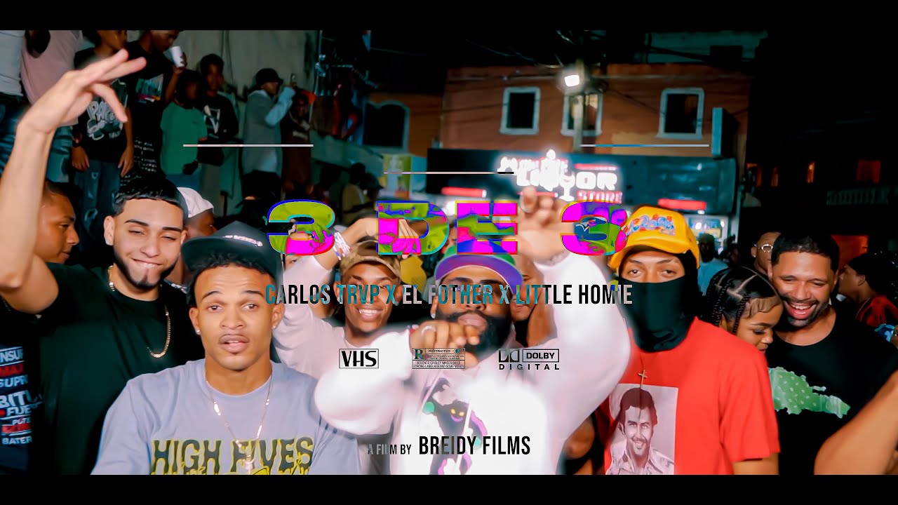“3 DE 3” 😈💚 Carlos Trvp, El Fother & Little Homie (Shot By: @breidyfilms) #Spanishdrill
