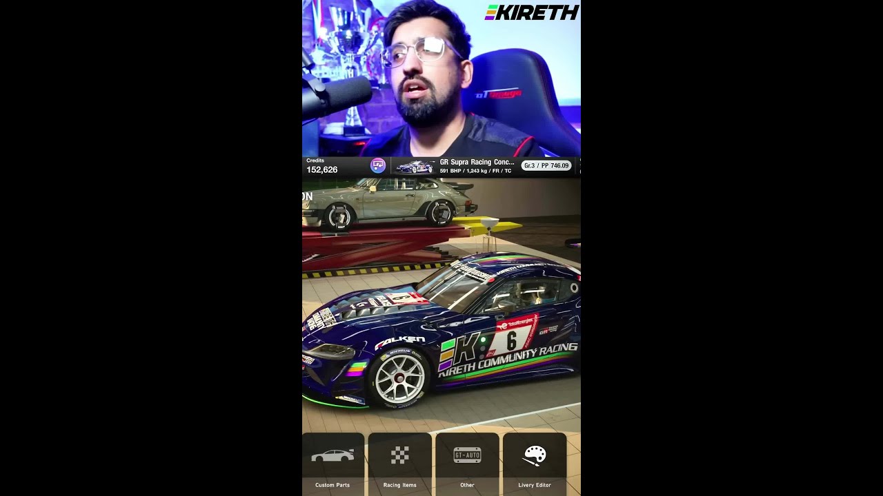 Gran Turismo car customisation is INCREDIBLE! #GranTurismo7 #Kireth