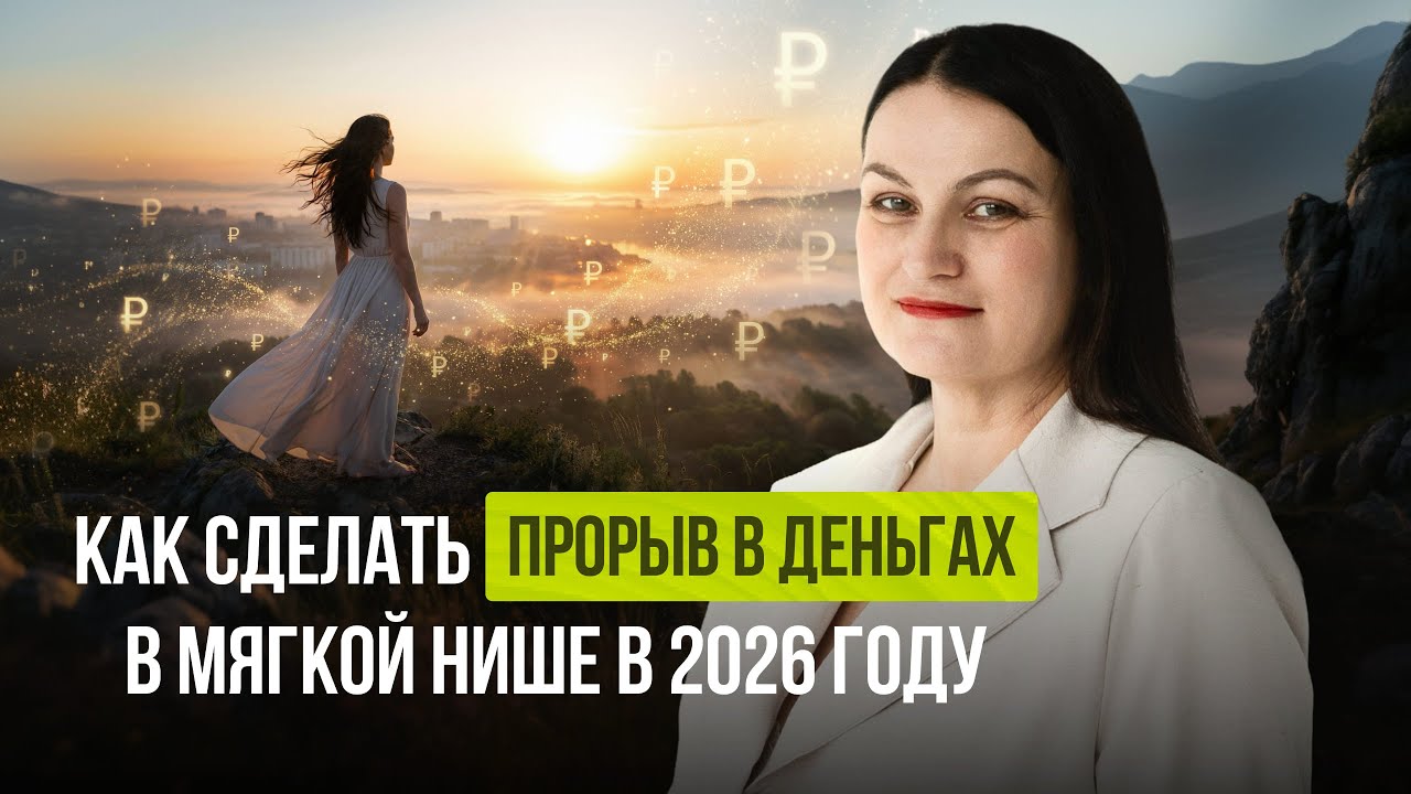 Как сделать ПРОРЫВ в деньгах в мягкой нише в 2026 году
