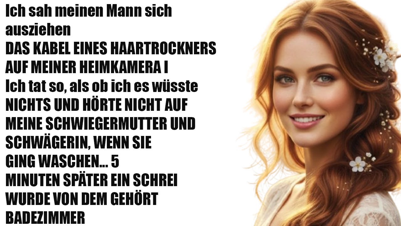 Ich sah auf Kameraaufnahmen, wie mein Mann mir eine Falle stellte – meine Schwiegermutter ...