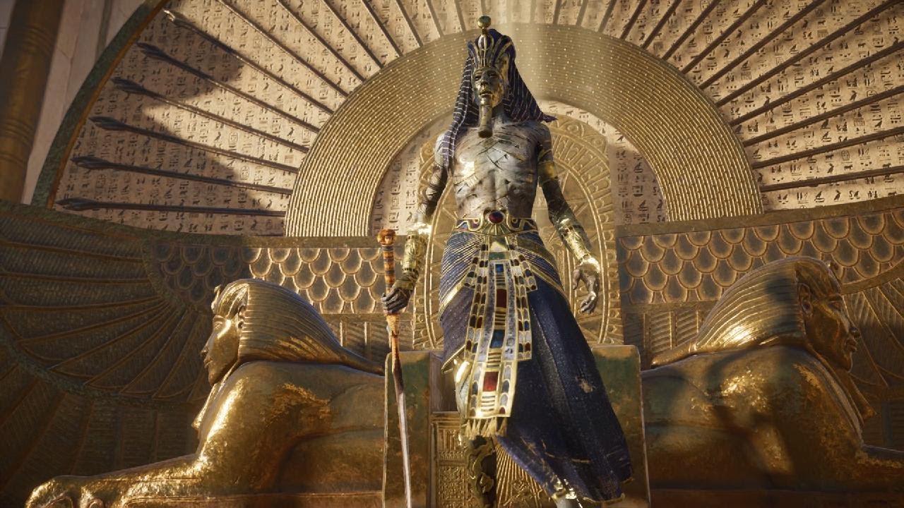 Assassin's Creed Origins - Akhenaten Fight (PS5 2025)
