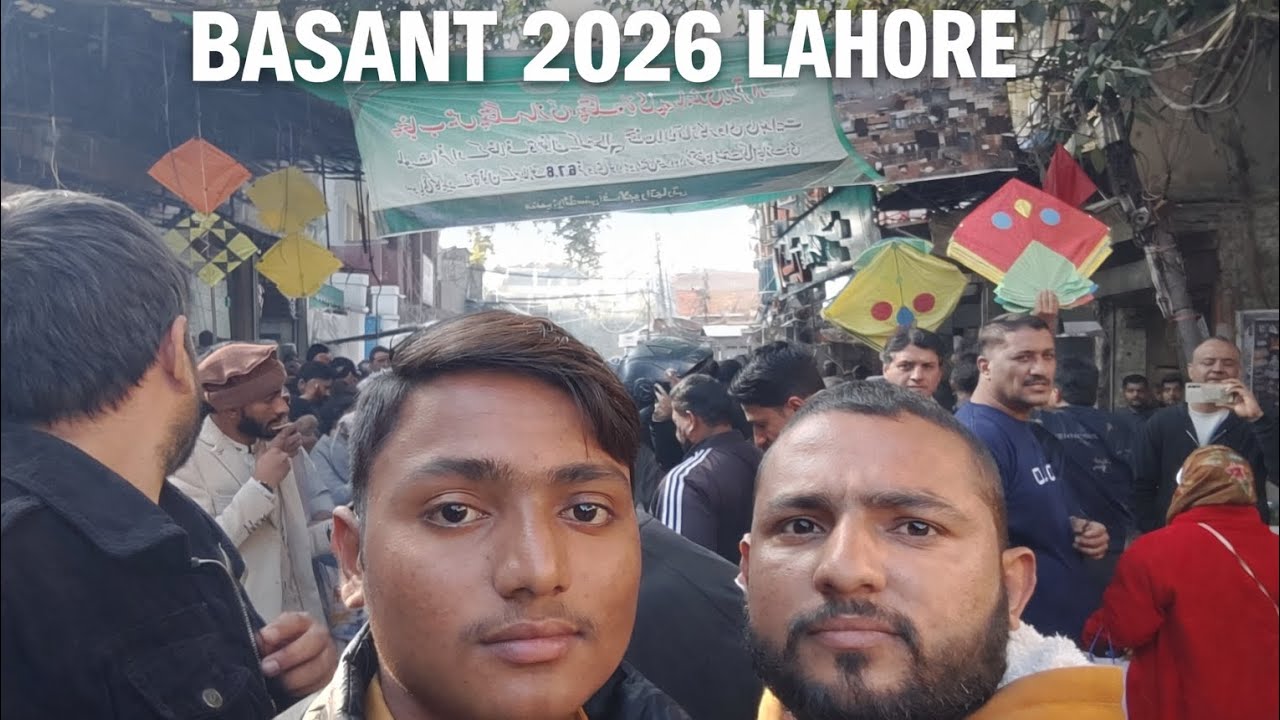 Welcome to my latest vlog from Lahore of Basant 2026بسنت لاہور 2026